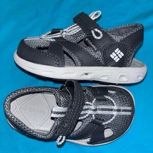 Columbia Kids' Black and White Sandals